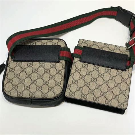 gucci bum bag men fake|gucci bag authenticity.